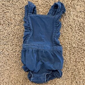 Cat & Jack Blue Ruffled One Piece